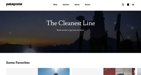 patagonia the cleanest line write valuable content